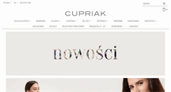 Desktop Screenshot of beatacupriak.pl